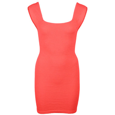 Melody Scoop Neck Dress Strawberry - ONE SIZE - Dress