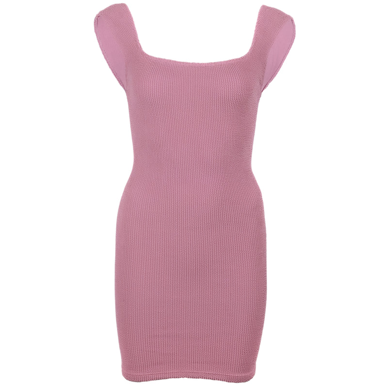 Melody Scoop Neck Dress Lychee