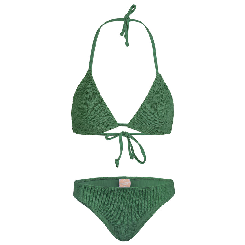Mia Triangle Bikini Set Kiwi