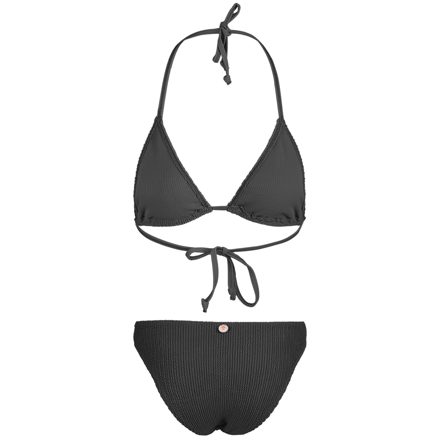 Load image into Gallery viewer, Mia Triangle Bikini Set Liquorice - ONE SIZE - Bikini
