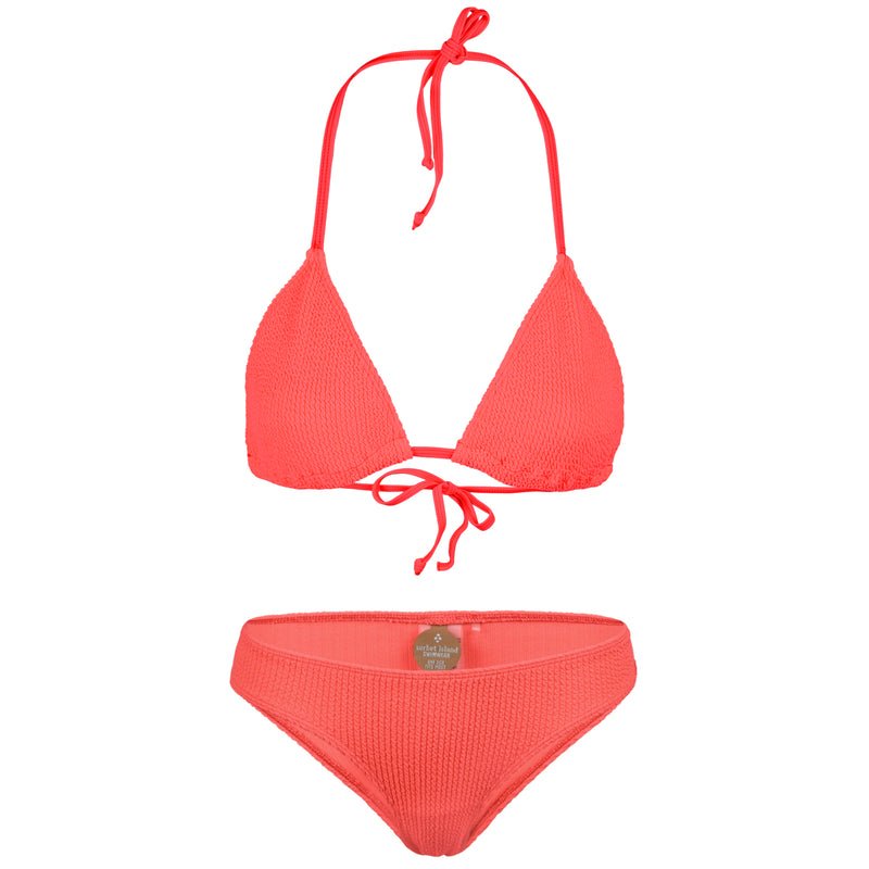 Mia Triangle Bikini Set Strawberry