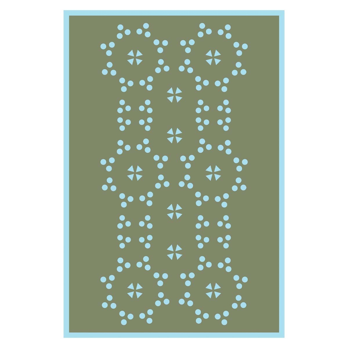 Load image into Gallery viewer, Multicolour Patterned Pareo Mint - ONE SIZE - Sarong
