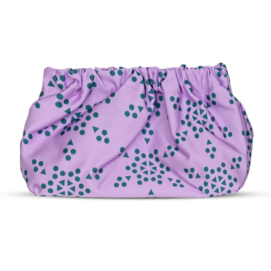 Multicolour Patterned Clutch Bag Fig - ONE SIZE - Clutch Bag