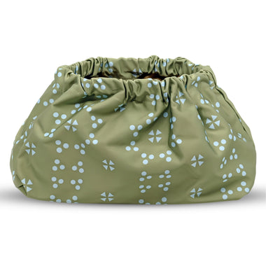 Multicolour Patterned Clutch Bag Mint - ONE SIZE - Clutch Bag