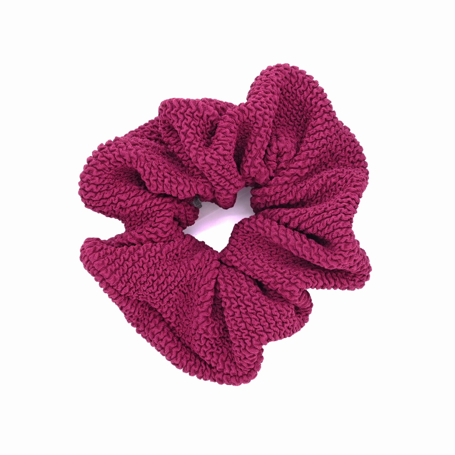 Load image into Gallery viewer, Maya Scrunchie Plum - ONE SIZE - Hair Accessories
