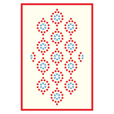 Multicolour Patterned Pareo White - ONE SIZE - Sarong