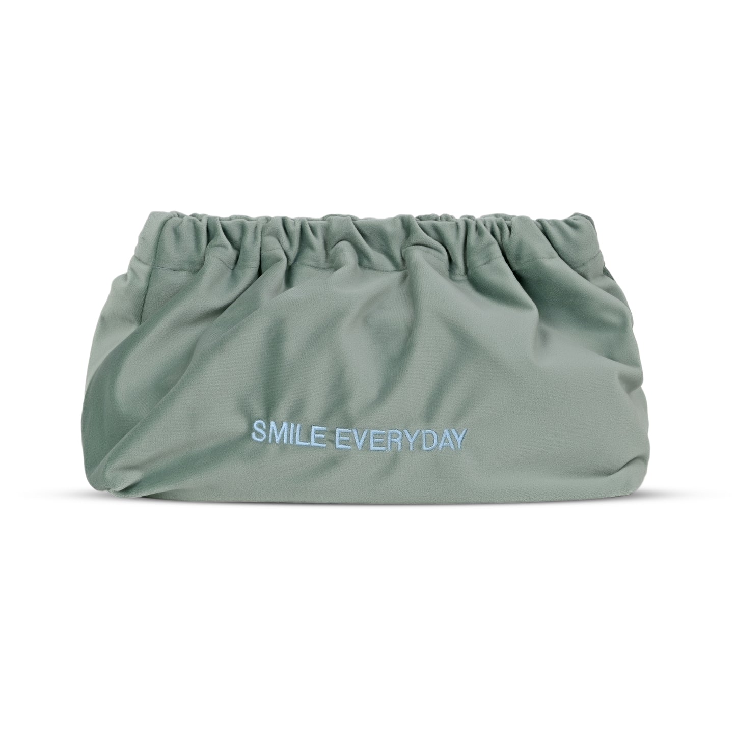 Load image into Gallery viewer, Velvet Clutch Bag Smile Everyday - Pouch
