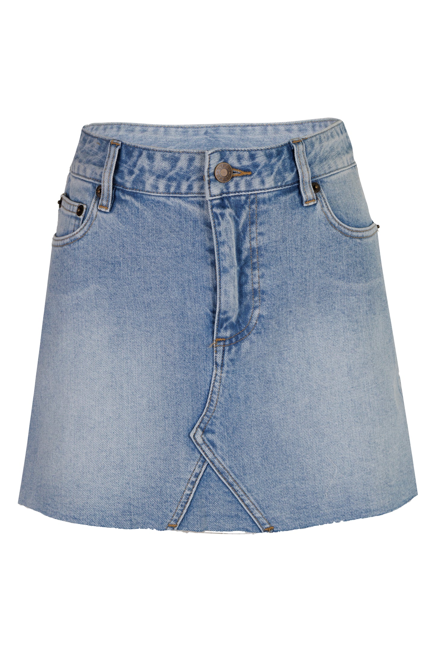 Load image into Gallery viewer, 1979 Denim Mini Skirt
