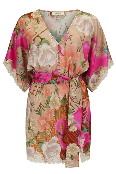 Floridian Lace Mini Dress