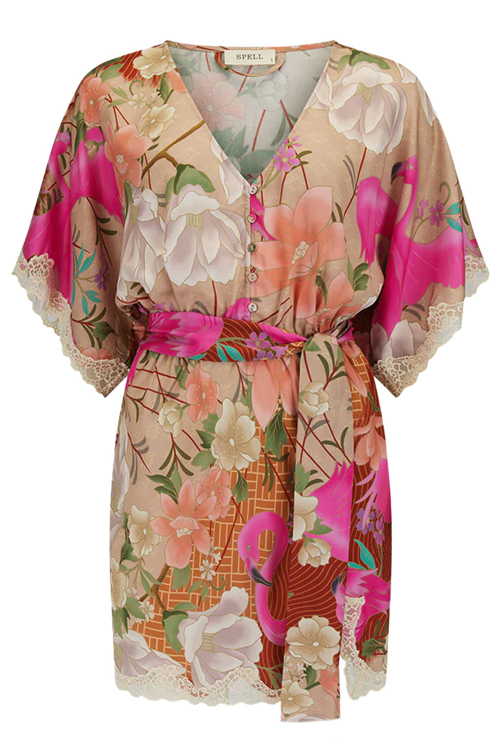 Floridian Lace Mini Dress