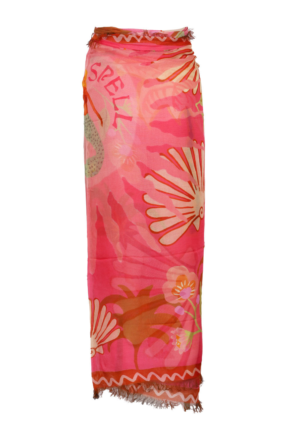 Load image into Gallery viewer, Oceana Travel Scarf Coral
