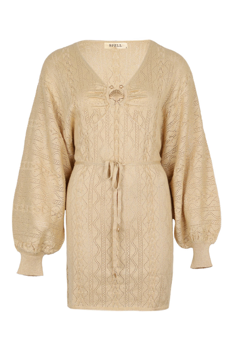 The Moss Knit Mini Dress