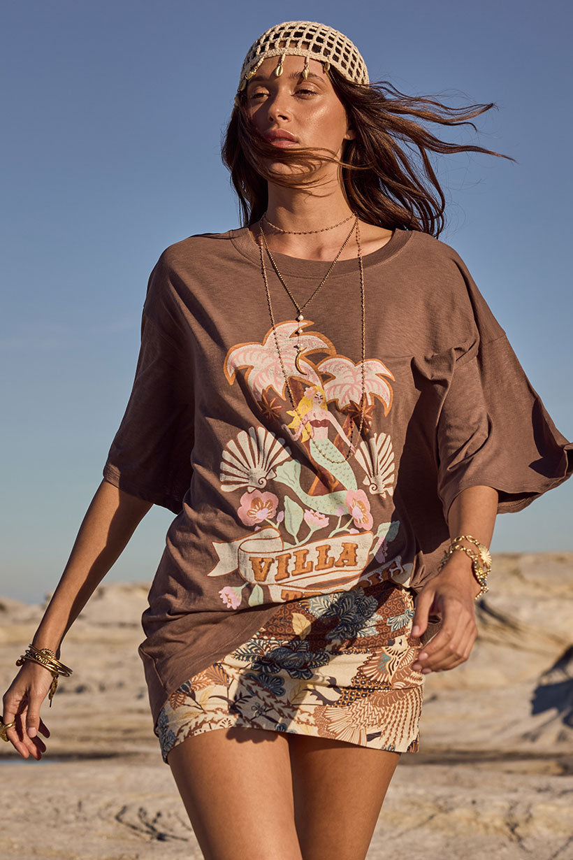 Load image into Gallery viewer, Volcano Goddess Mini Skirt
