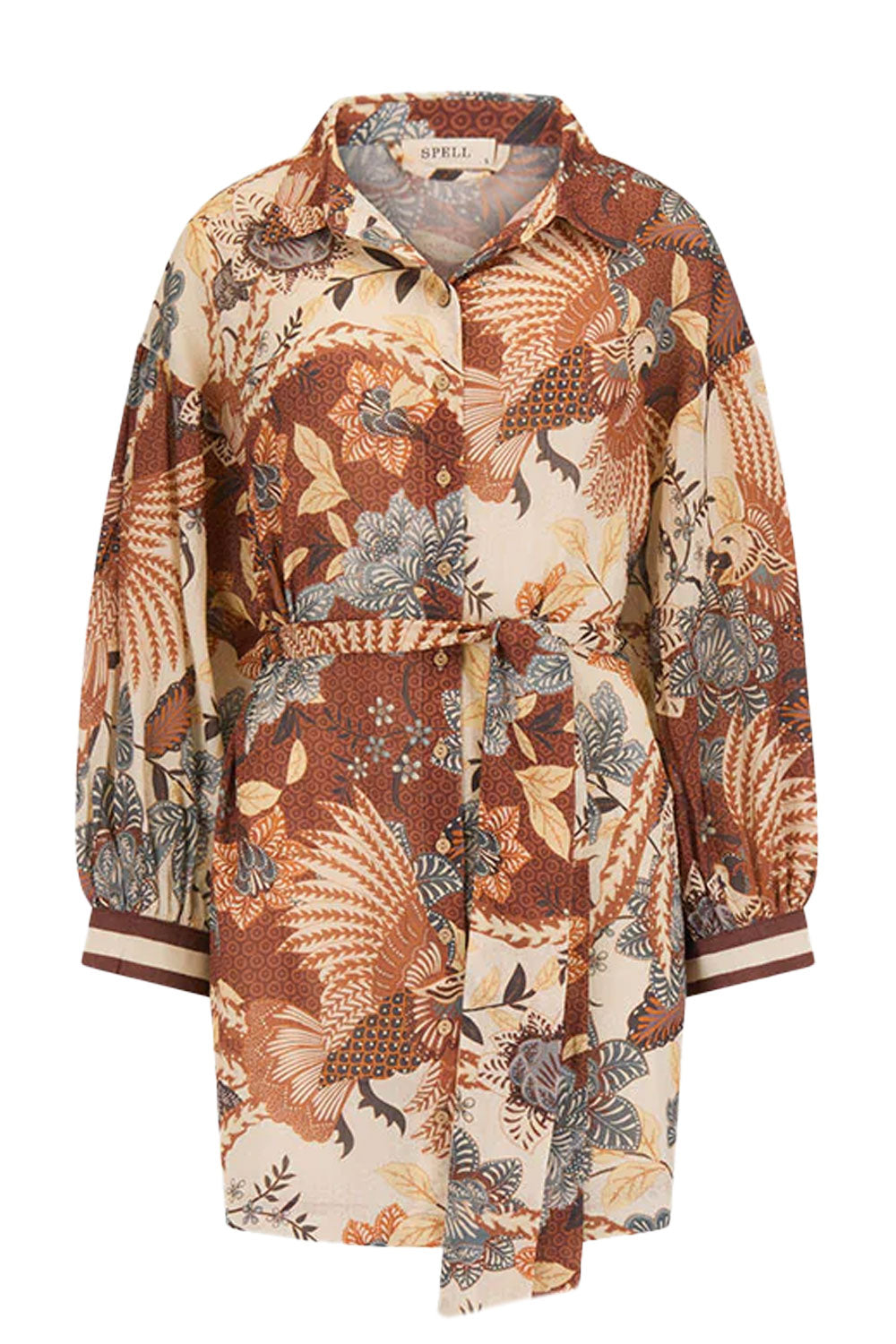 Load image into Gallery viewer, Volcano Goddess Shirt Dress
