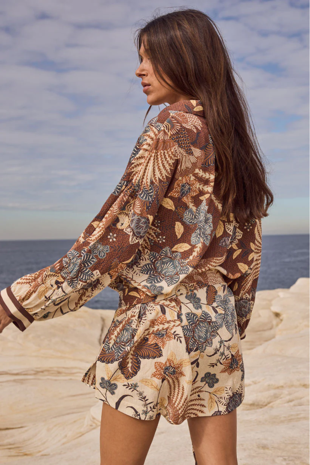 Load image into Gallery viewer, Volcano Goddess Shirt Dress
