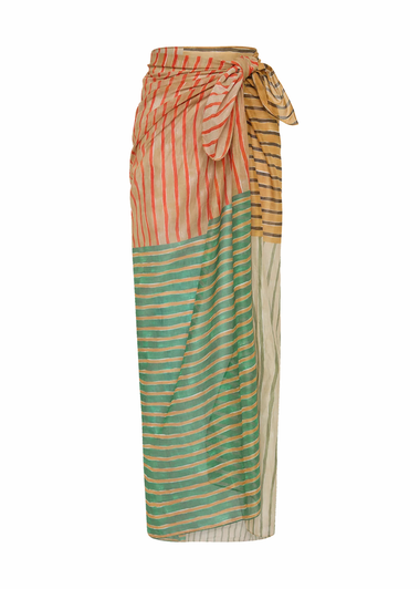 Square Pareo Reef Patch - ONE SIZE - Sarong