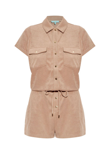 Cheryl Terry Playsuit Almond - Playsuit