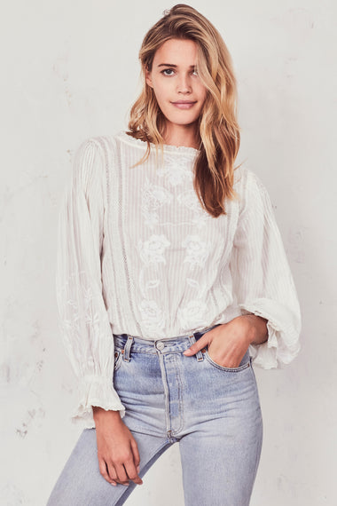 Stevie Top Cream - Top