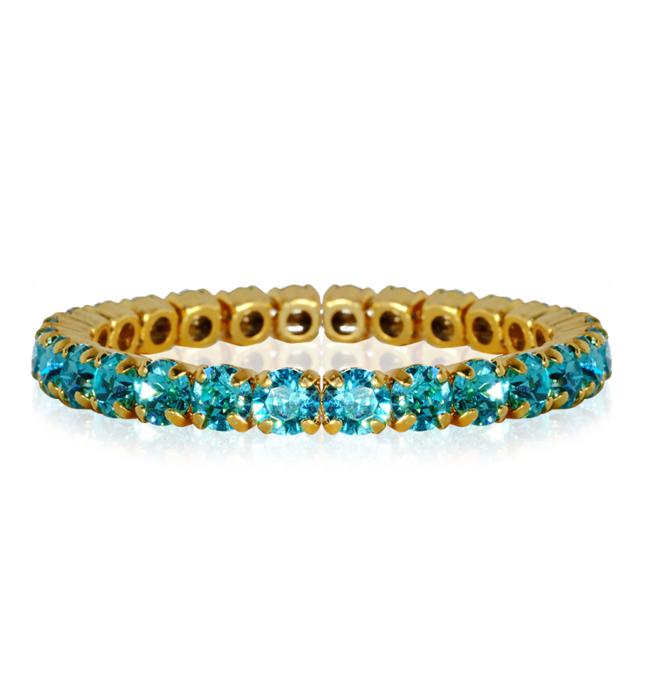 Load image into Gallery viewer, Mini Stretch Bracelet Light Turquoise - ONE SIZE - Bracelet

