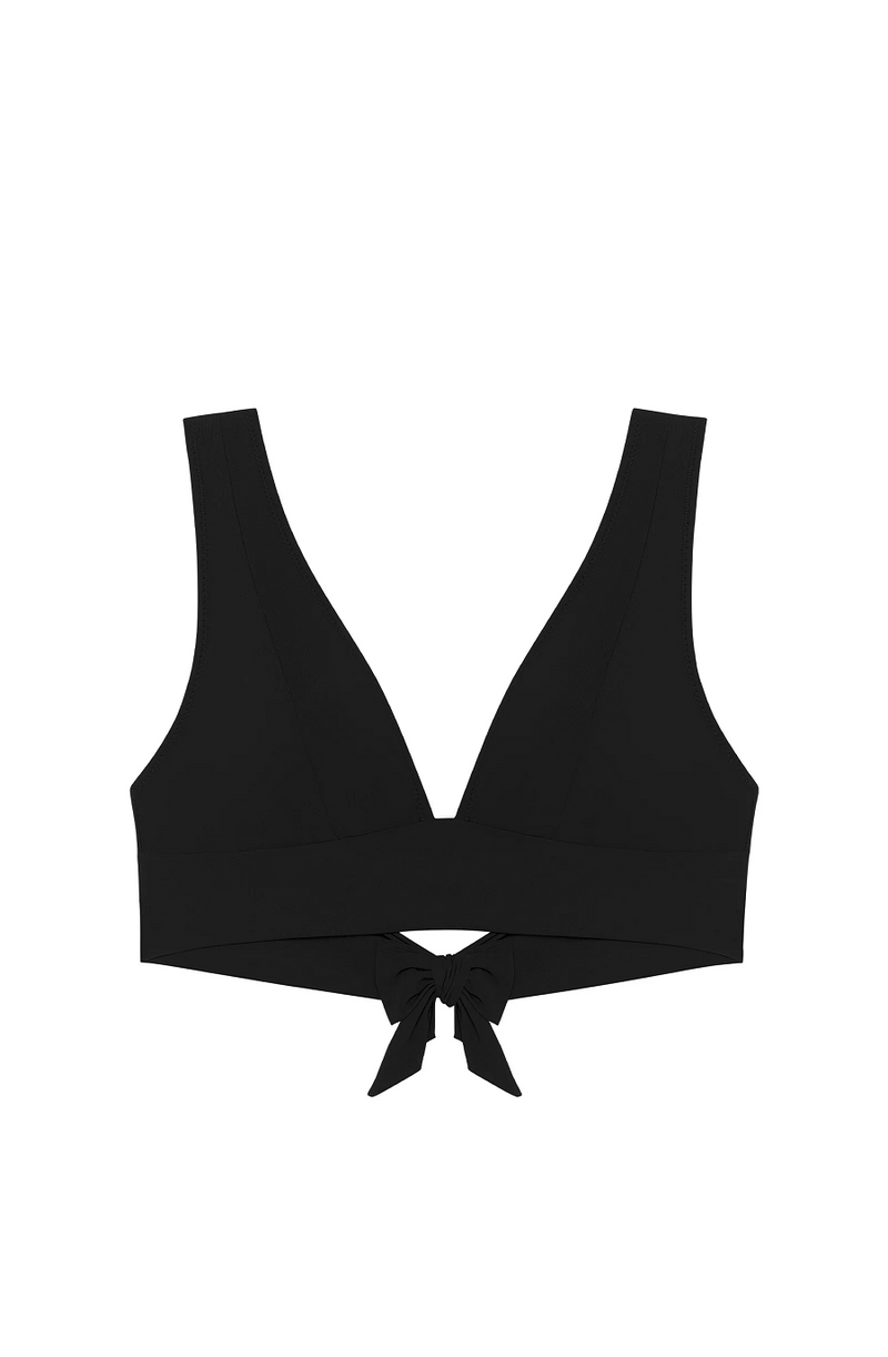 Sue Black Bikini Top