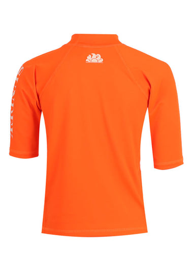 Boys Rash Guard Flash Orange