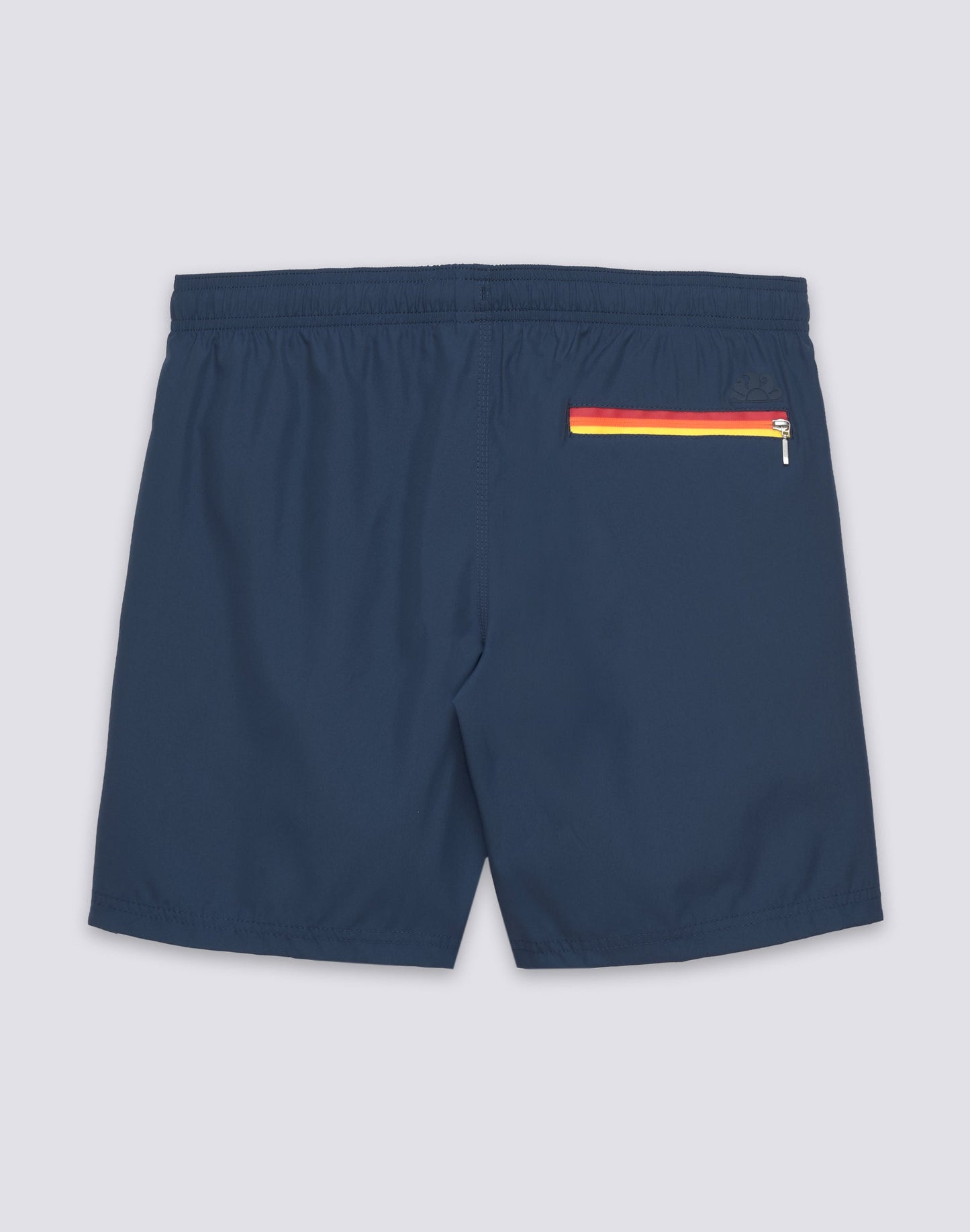 Load image into Gallery viewer, Men&amp;#39;s Mid-length Swim Shorts in Navy
