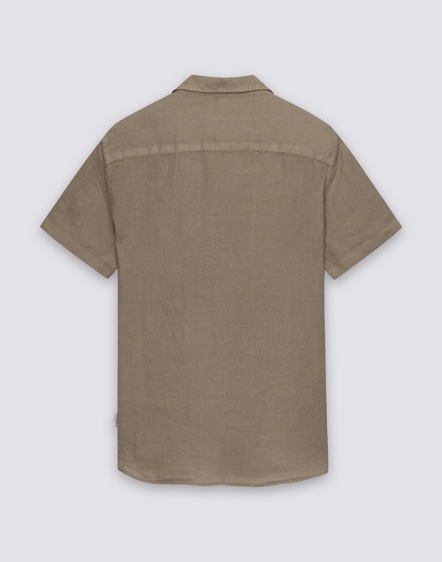 Load image into Gallery viewer, Men&amp;#39;s Short Sleeve Linen Shirt in Safari
