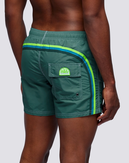 Load image into Gallery viewer, Boardshort Camo Green - Swim Shorts
