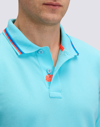 Brice Pique Polo Shirt in Lunar