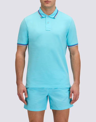 Brice Pique Polo Shirt in Lunar