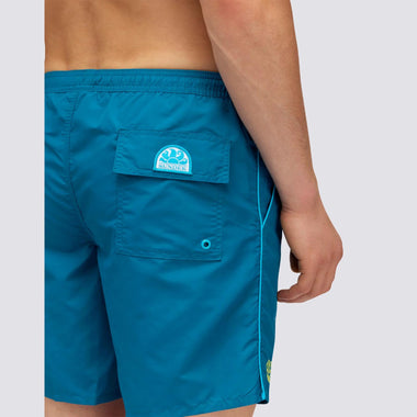 Pervis Boardshort Teal - Swim Shorts