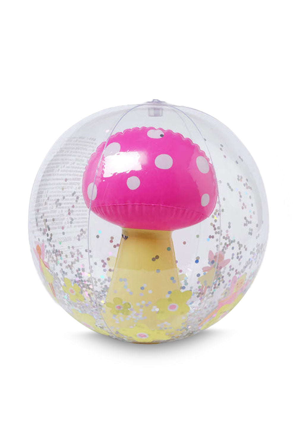 Load image into Gallery viewer, 3D Inflatable Beach Ball Mima Fairy Lemon Lilac
