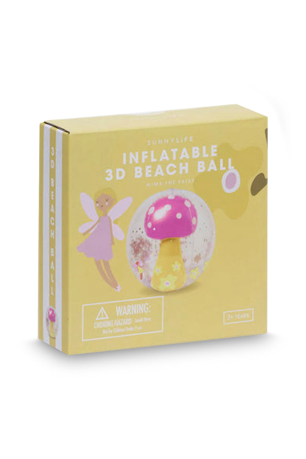 Load image into Gallery viewer, 3D Inflatable Beach Ball Mima Fairy Lemon Lilac
