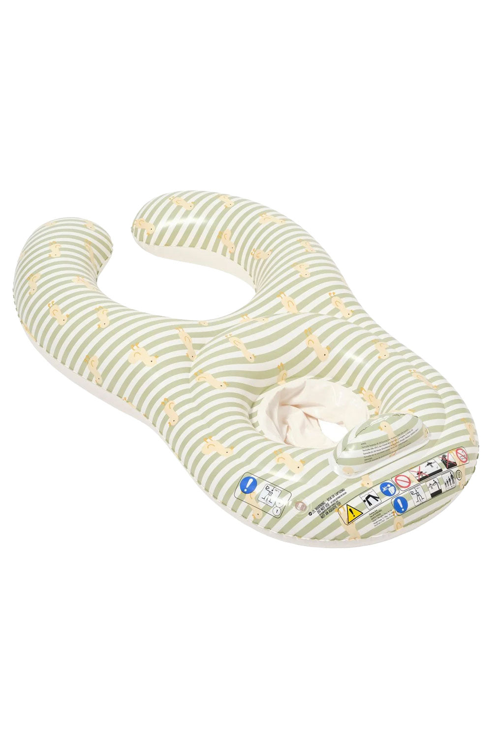 Load image into Gallery viewer, Baby Seat Eu Duck Sage Stripe
