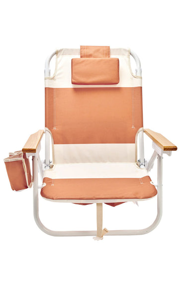 Deluxe Beach Chair Tierra Clay Block