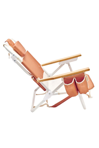 Deluxe Beach Chair Tierra Clay Block