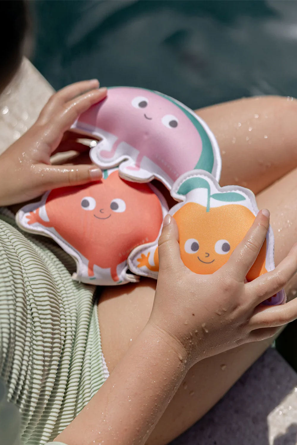 Load image into Gallery viewer, Dive Buddies Poppy The Peach Multi Set of 3
