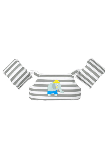 Floatie Jacket Eli Elephant Green Stripe