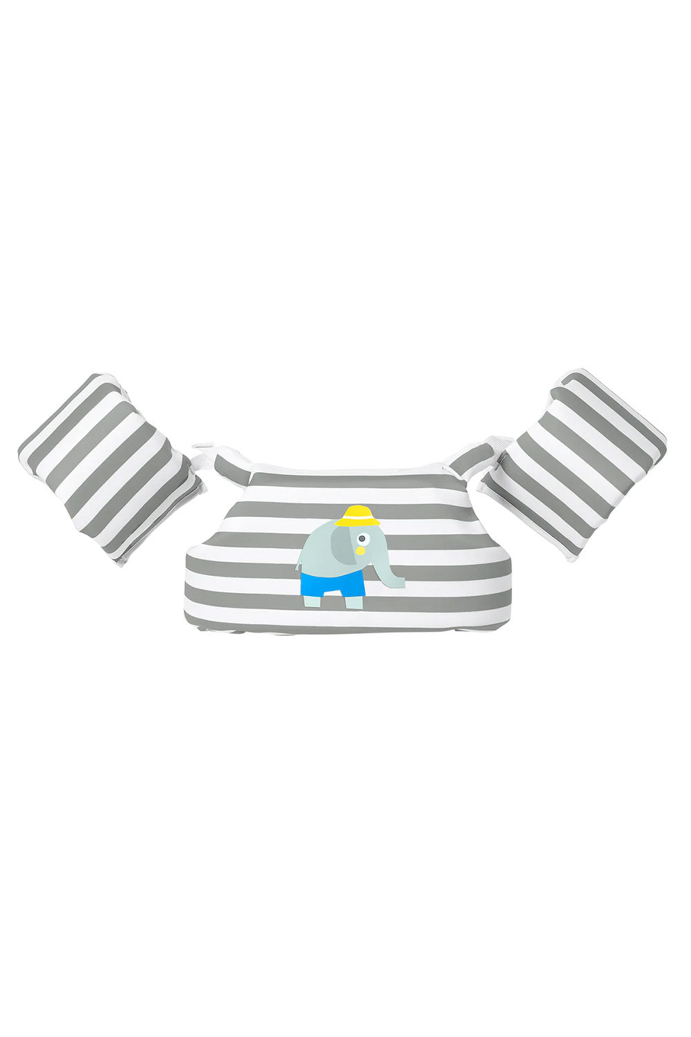 Load image into Gallery viewer, Floatie Jacket Eli Elephant Green Stripe

