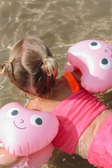 Inflatable Arm Band Poppy The Peach Red