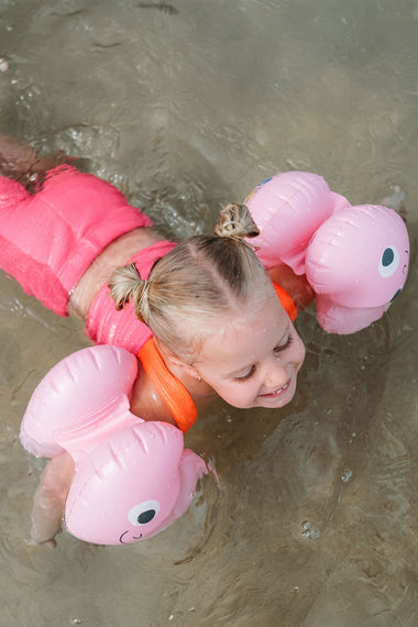 Inflatable Arm Band Poppy The Peach Red