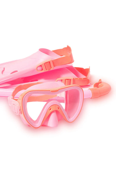 Kids Dive Set Medium Sea Seeker  Strawberry