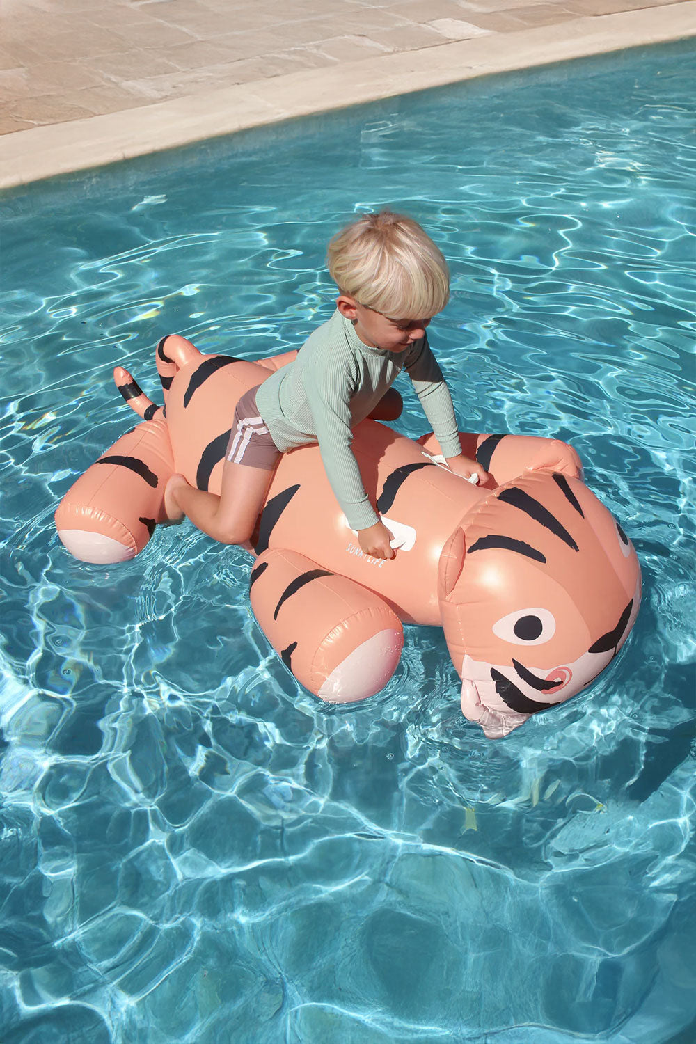Load image into Gallery viewer, Kids Ride-On Float Tino Tiger Clay
