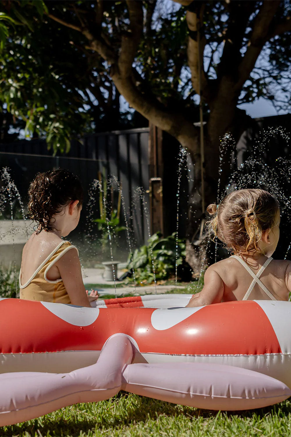 Load image into Gallery viewer, Kids Sprinkler Mat Poppy The Peach Multi
