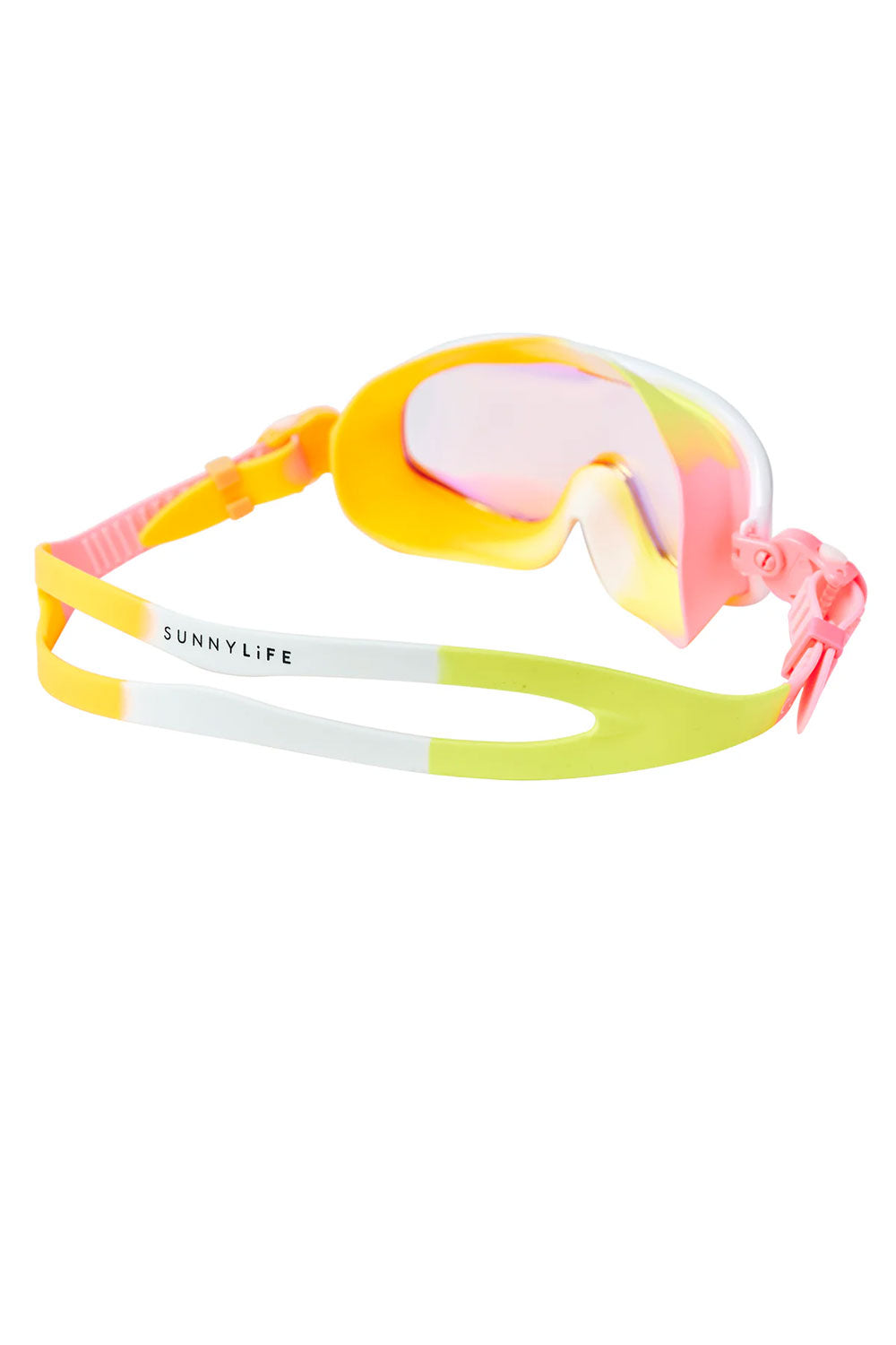 Load image into Gallery viewer, Kids Swim Mask Poppy The Peach Multi
