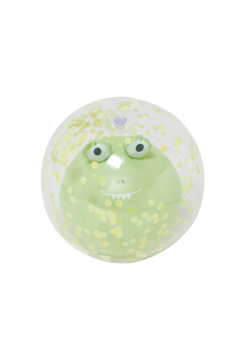 3D Inflatable Beach Ball Cookie the Croc Light Khaki