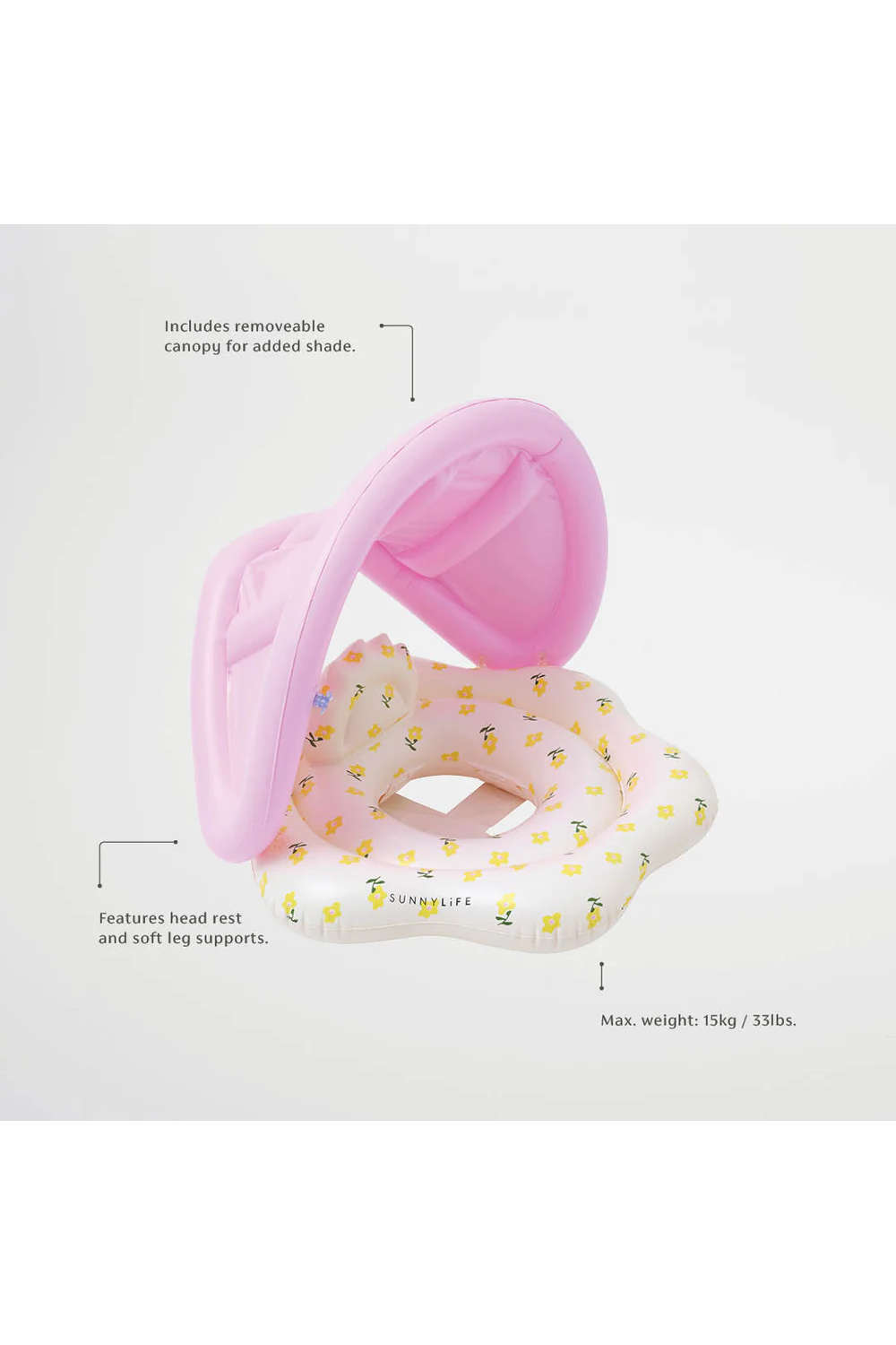 Load image into Gallery viewer, Baby Float Mima Fairy Lemon Lilac
