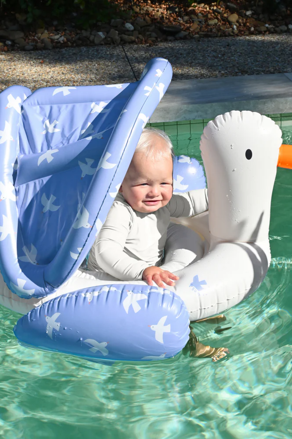 Load image into Gallery viewer, Baby Float Sid the Seagull Blue
