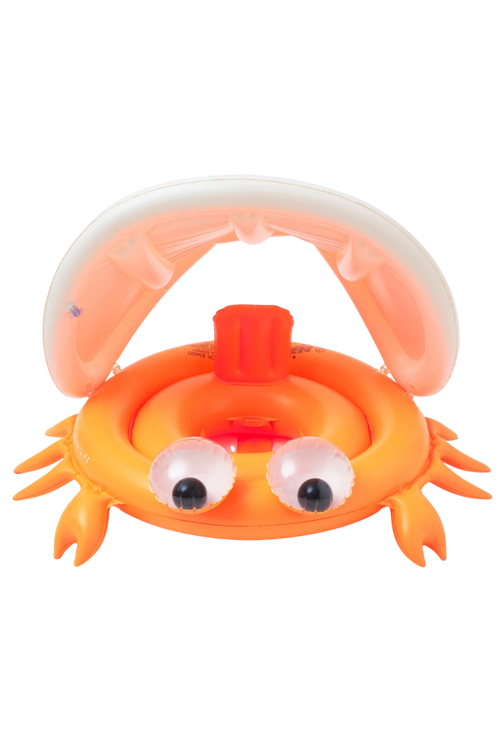 Load image into Gallery viewer, Baby Float Sonny The Sea Creature Neon Orange
