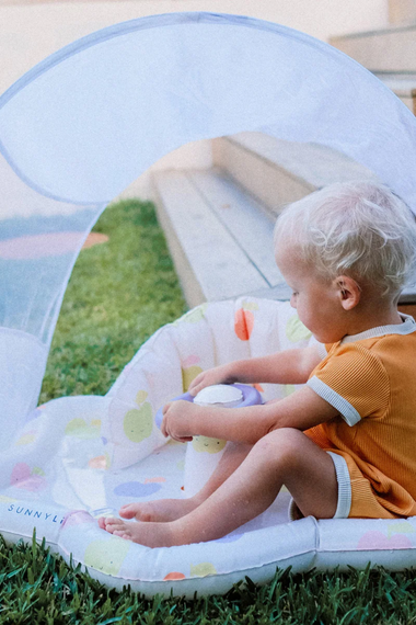 Baby Playmat With Shade Apple Sorbet Multi